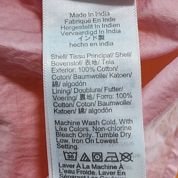 J. Crew Pink and Orange Tiered Maxi Sundress - Picture 6 of 6